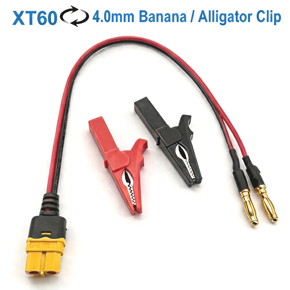 Drone Power Bank - 2-in-1 XT60 Connector to 4.0 Banana