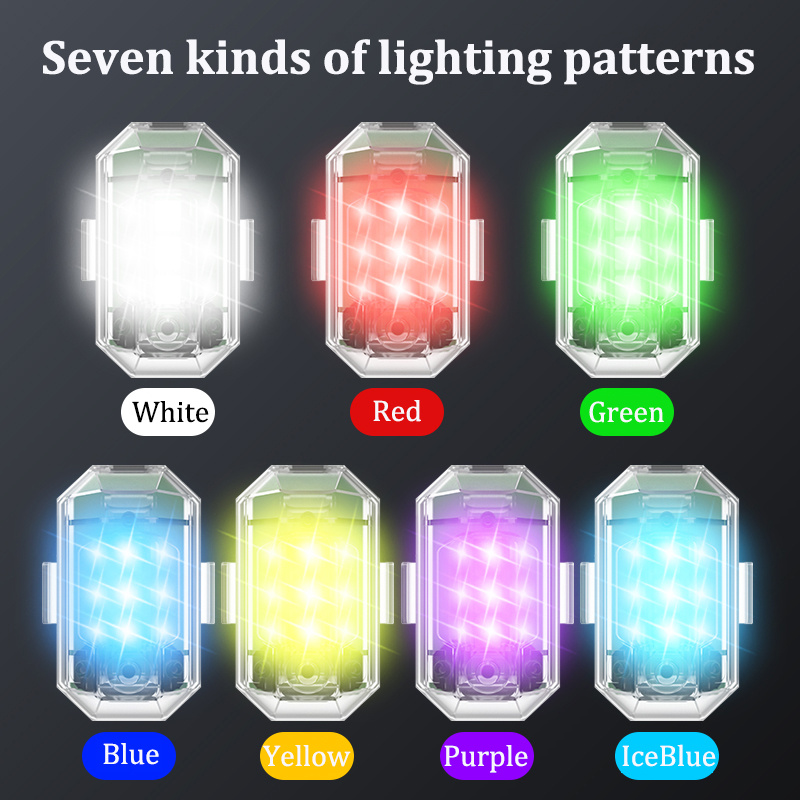 2PCS/4PCS Wireless LED Drone S - đánh giá và giá Drone Strobe Light